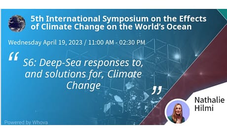 5e symposium international sur les effets du changement climatique sur l'océan mondial